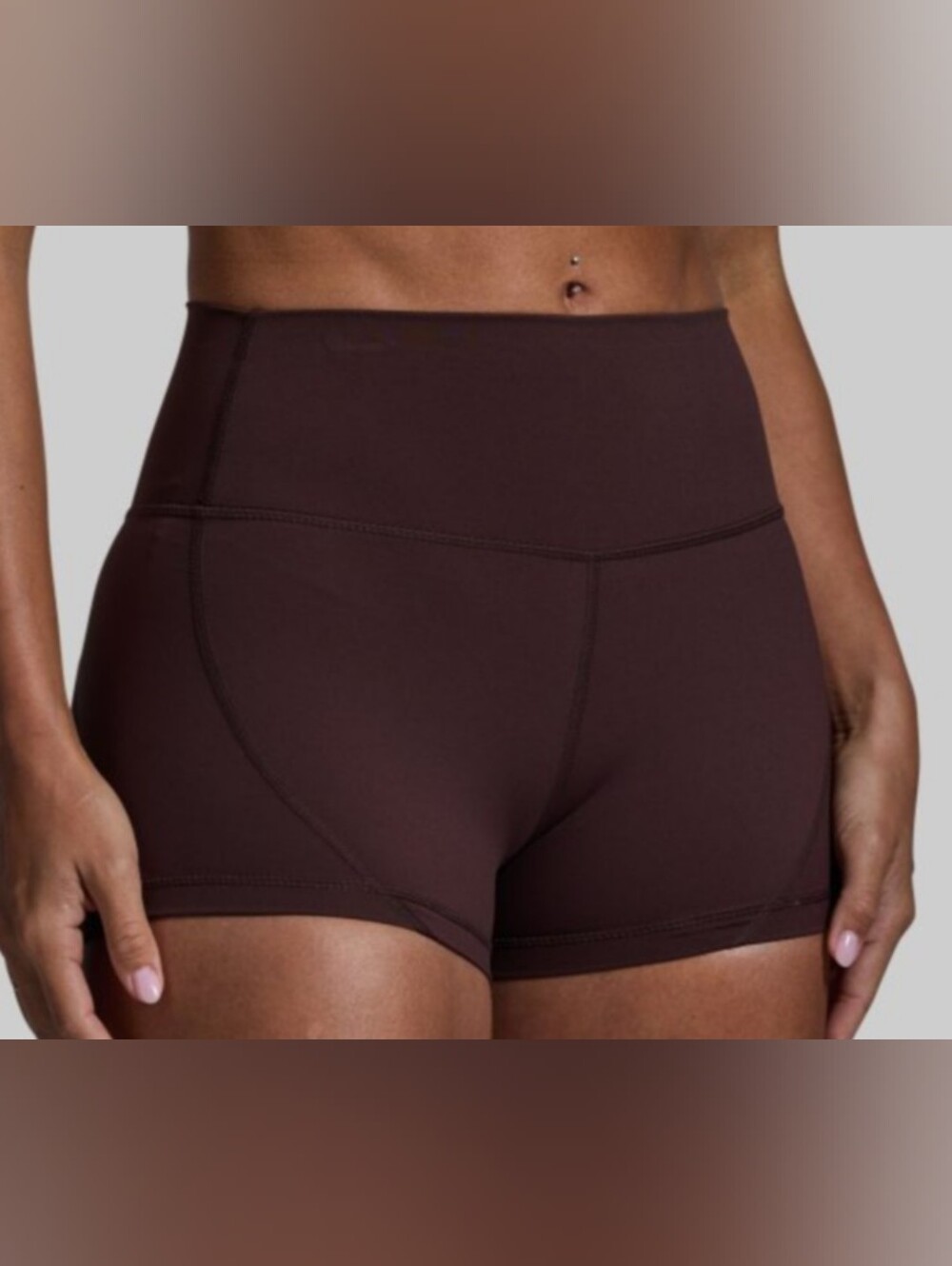 NWT Born Primitive brown shorts, XL